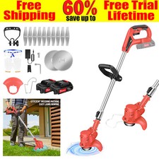 Electric Cordless Strimmer Grass Weed Trimmer Battery Powered Brush Cutter Tool Brush Cutter price