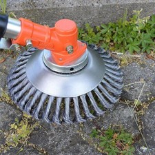 8" Grass Trimmer Brush Cutter Head Metal Steel Garden Lawn Mower Strimmer Patio Brush Cutter price