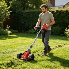 Electric Cordless Grass String Trimmer Lawn Edger Weed Wacker Cutter W/2 Battery Brush Cutter price