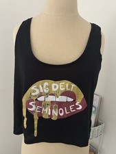FSU Sig Felt Black Jersey Size S Girl Girls' Jersey price