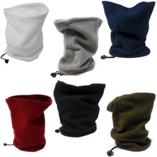 KIDS Neck Warmer Fleece Black Boys Girls Winter Snood Mask Soft Tube Face Unisex Kids' Neck Warmer price