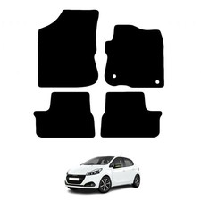 For Peugeot 208 2012-19 Tailored Car Mats Custom Fit Anti Slip Heel Pad Custom Car Mats price