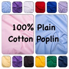 SALE *** Rose & Hubble  100% Plain Cotton Poplin - Dressmaking, Patchwork, Craft Cotton price