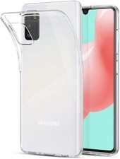 For Samsung Galaxy A41 Back Case, Slim Clear Silicone Shockproof Gel Phone Cover Mobile Phone Back Cover price