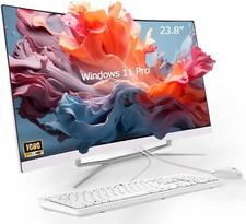 23.8" FHD IPS All-in-One pc, Windows 11 Pro Curved Display Desktop Computer, Int All-in-One PC price
