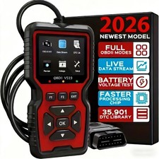 2026 V519 OBD2 Scanner Car Code Reader Check Engine Fault Diagnostic Tool OBDII Scanners price