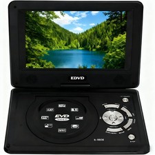 Portable DVD Player Rechargeable HD 16:9 LCD Swivel Screen AV 3D Game Function Portable DVD Players price