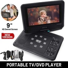 Portable DVD Player HD Swivel Screen Region Free Remote Control Rechargeable New Portable DVD Players price