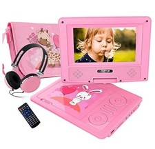 12.5" Portable DVD Player with 10.5"Swivel Screen Rechargeable Headphone Remote Portable DVD Players price