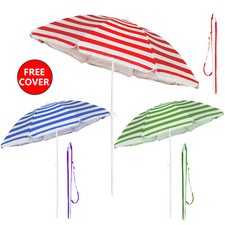 Beach Tilting Parasol Umbrella 1.7m Patio Garden Outdoor UV Protection Sun Shade Garden Umbrella price