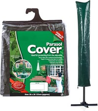 Waterproof Parasol Cover Green Garden Umbrella UV Protection Zip Heavy Duty Garden Umbrella price