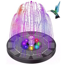 Solar Fountain Floating Pump Water Feature Garden Pool Bird Bath Pond Outdoor UK Water Pump price