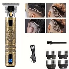 Electric Hair Clipper With LCD Display Oil Head Hair Cutting Machine Hair Beard Electric Cutting Machine price