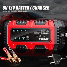6V/12V 1.5A Multiple Protection Lead-Acid Battery Charger smart Pulse Repair Battery Charger price