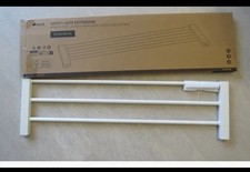 Hauck White Stair Safety Gate Extension 21cm 'N Stop Range Safety Gate Extension price