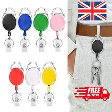 Retractable Key Chain ID Card Fob Belt Clip Lanyard Extendable Keychain price