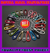 Braided Faux Leather Strap Keyring Keychain Car Key Chain Ring Key Fob New 2024 Keychain price