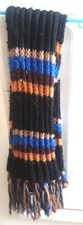 Unisex Scarf, Rare Multicoloured Woollen Rainbow Knit Scarf  Womens/Mens Scarf. Men's Neck Warmer price