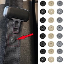 Car Seat Belt Stopper Button Clip Universal Buckle Retainer Safety Holder 1 Pair Seat Belt Stopper price