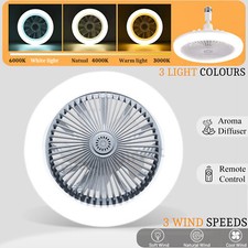 Ceiling LED Fan Light Chandelie Dimmable Remote Control Bayonet / Edison connect Chandelier price