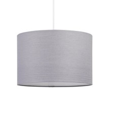 Modern Dark Grey 25cm Ceiling Light Shade Easy Fit Lightshade Pendant Chandelier price