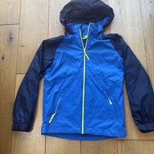 Mountain Warehouse Boys Blue Waterproof Hooded Jacket Age 11-12 Boys' Raincoat price