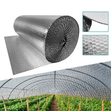 Double Bubble Roll Foil Insulation Shed Commercial Floor Wall Roof Barrier 5-25M Exterior Insulation Materials price