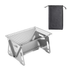 Folding BBQ Charcoal Barbecue Portable Grill Steel Stainless Garden Picnic Stove Garden Grill & Barbecue price