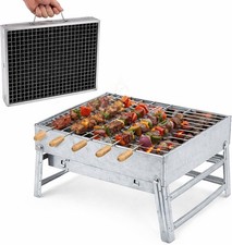 Portable Folding Charcoal BBQ Grill Outdoor Camping Picnic Garden Tabletop Smoke Garden Grill & Barbecue price