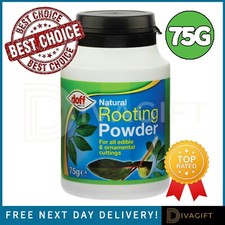 NATURAL ROOTING POWDER FOR PLANTS EDIBLE ORNAMENTAL CUTTINGS DOFF STRONG NEW 75G Fertilizer price