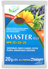 Master NPK 20-20-20 PLUS, 20g, Water soluble quality fertilizer, chloride free Fertilizer price