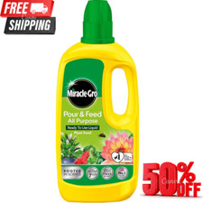 Miracle-Gro Pour And Feed Liquid Plant Food, 1l | Free Postage | Fertilizer price
