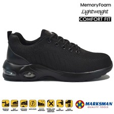 MENS SHOCK ABSORBING STEEL TOE CAP SAFETY WORK HIKER SHOES BOOTS TRAINERS SIZE Work Shoes price