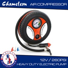 12V Air Pump Compressor Heavy Duty Powerful Car Tyre Electric Inflation 260PSI Air Pump - Tire Care price