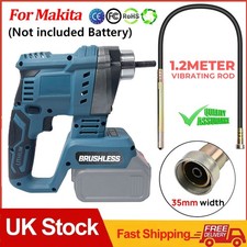 Electric Brushless Concrete Vibrator For Makita No Battery Hand Held Vibrating Concrete Vibrator price