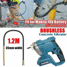 Handheld Cordless Concrete Vibrator Vibrating Poker For Makita 18V NO Battery UK Concrete Vibrator price