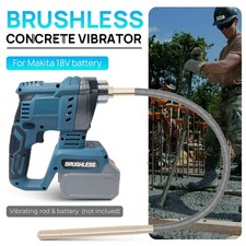 Handheld Cordless Concrete Vibrator Vibrating Poker for Makita 18V No Battery Q Concrete Vibrator price