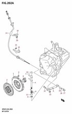Suzuki Genuine Clutch Cable Bracket Transmission Fits Ignis 23910-73S00-000 Clutch & Transmission price