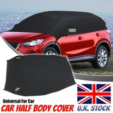 Rain Protection Waterproof Outdoor Universal Half Car Cover Top Roof Sun UV UK Car Cover price