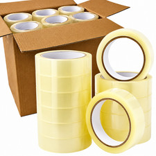 CLEAR STRONG TAPE PACKAGING ROLLS PARCEL PACKING SELLOTAPE 24mm x66m CELOTAPE Tape price