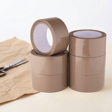 12 x Strong Brown Tape Parcel Packing Tape 48MM x 66M Box Sealing Rolls Tapes Tape price