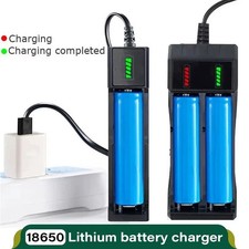 Battery Charger 3.7V USB Battery Charger Rechargeable 4 Slots USB Version Standard & Rechargeable Batteries price