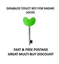Disabled Toilet Key RADAR KEY in Green Key price
