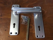 Aluminium Lever Lock Door Handles 2 sets Doorknob Lock price