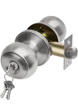 Keyed Entry Door Knob Set, Entrance Door Lock in Solid Stainless Steel for Ex... Doorknob Lock price