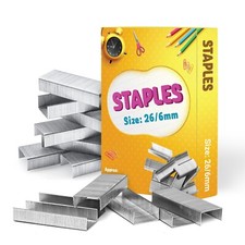 Staples 5000 Office Size 26/6 Standard Fit 26/6mm Staples for Desktop Staplers Stapler price