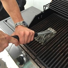 Barbecue Grill BBQ Brush Clean Tool Grill Accessories Stainless Steel Bristles N Grill & Barbecue Accessories price