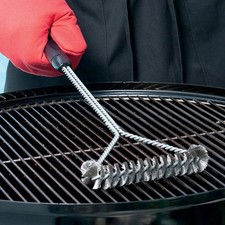 Barbecue Grill BBQ Brush Clean Tool Grill Accessories Stainless Steel Bristles N Grill & Barbecue Accessories price