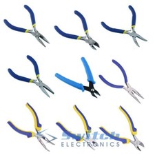 Bent Long Nose Side Cutter Pliers Electronics Hobby Craft Diagonal Cutters price