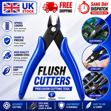 5" Flush Cut Wire Cutters Side Snips Diagonal Pliers Electronics Jewellery DIY Diagonal Cutters price